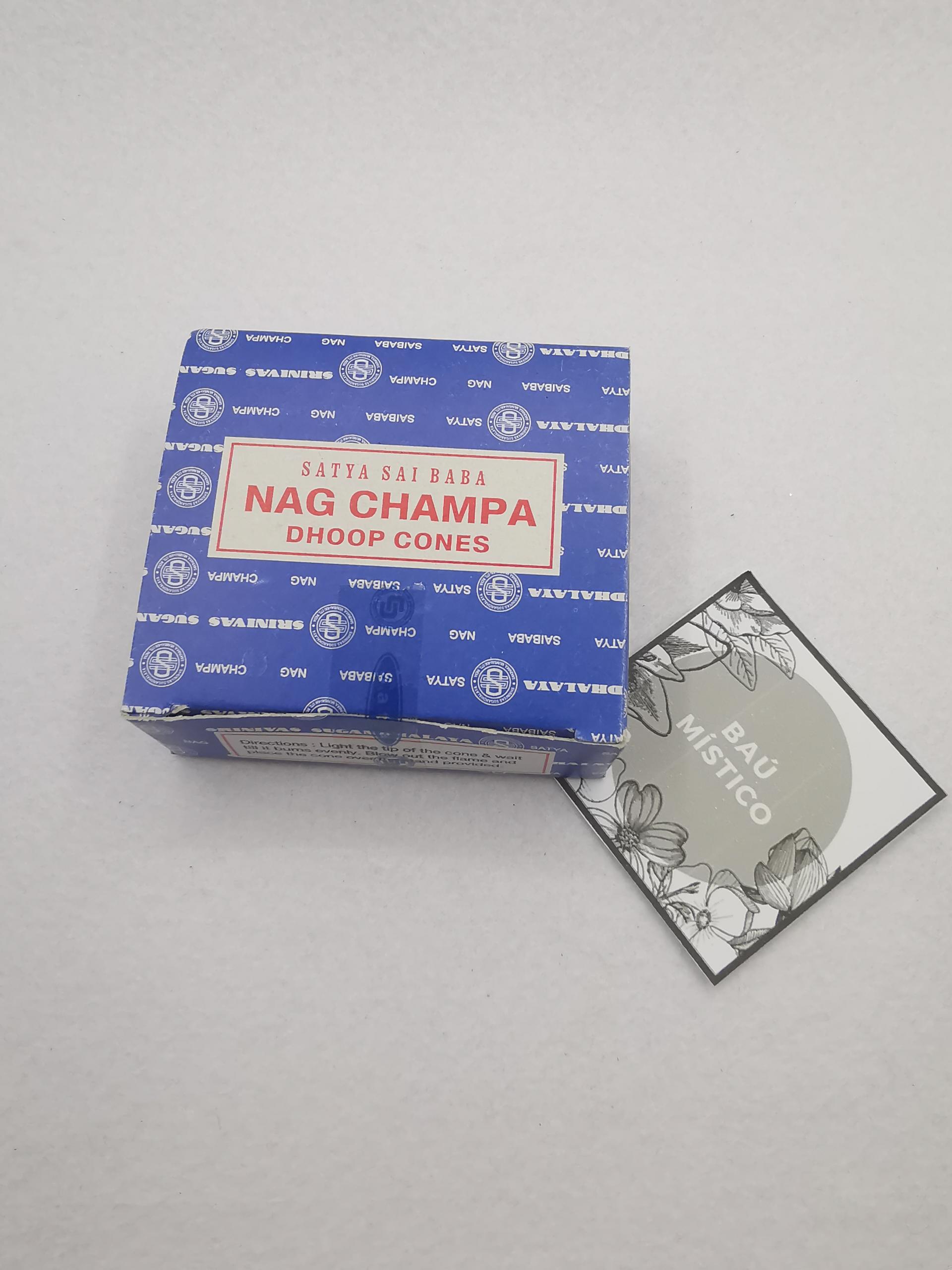 Incenso Nag Champa em Cone
