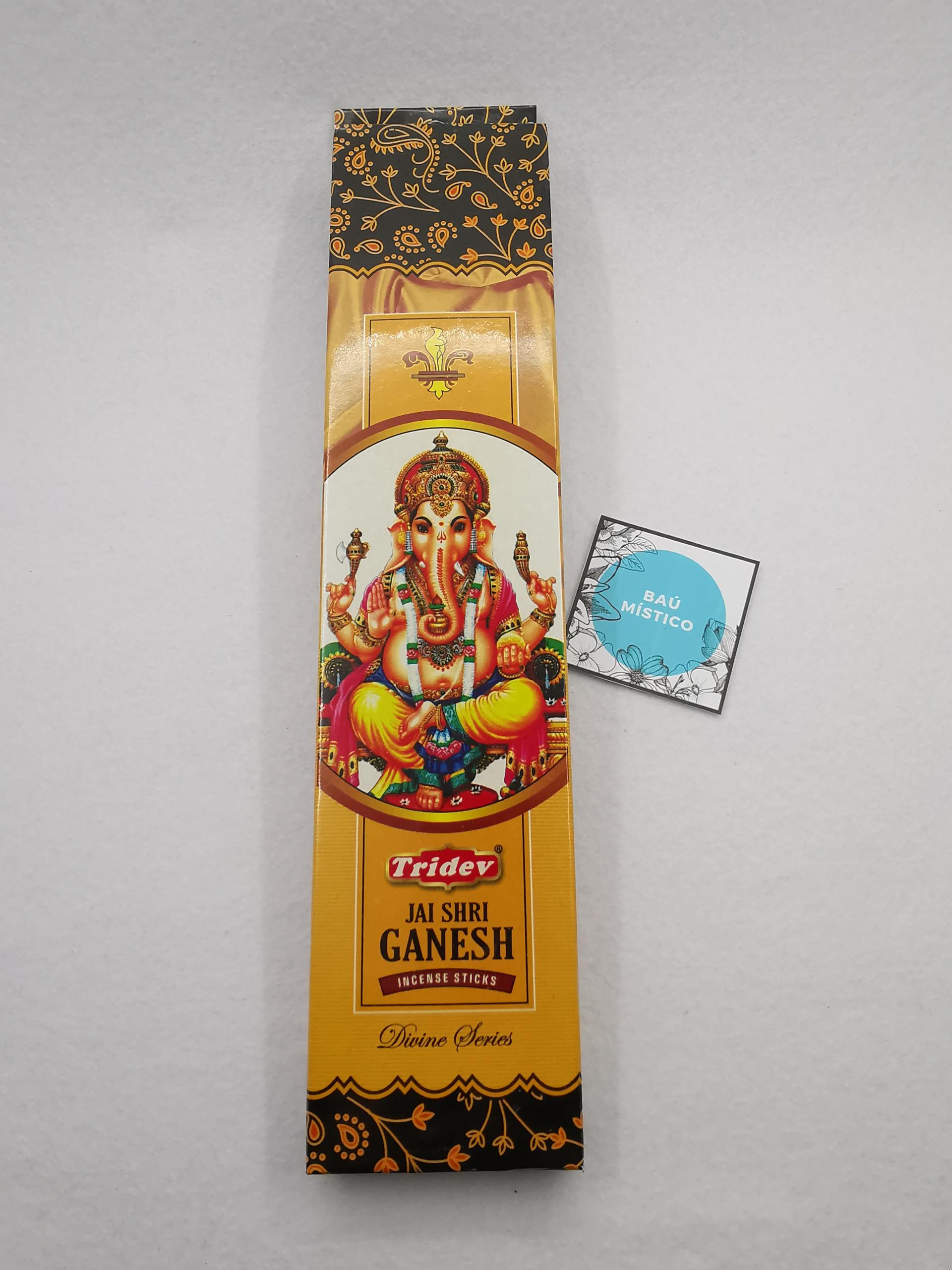 incenso ganesh tridev