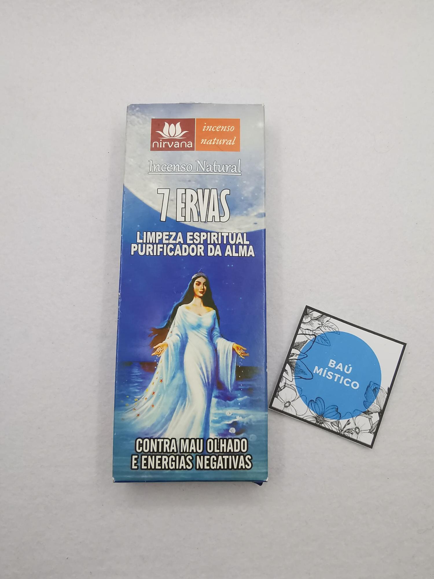 incenso 7 ervas inca