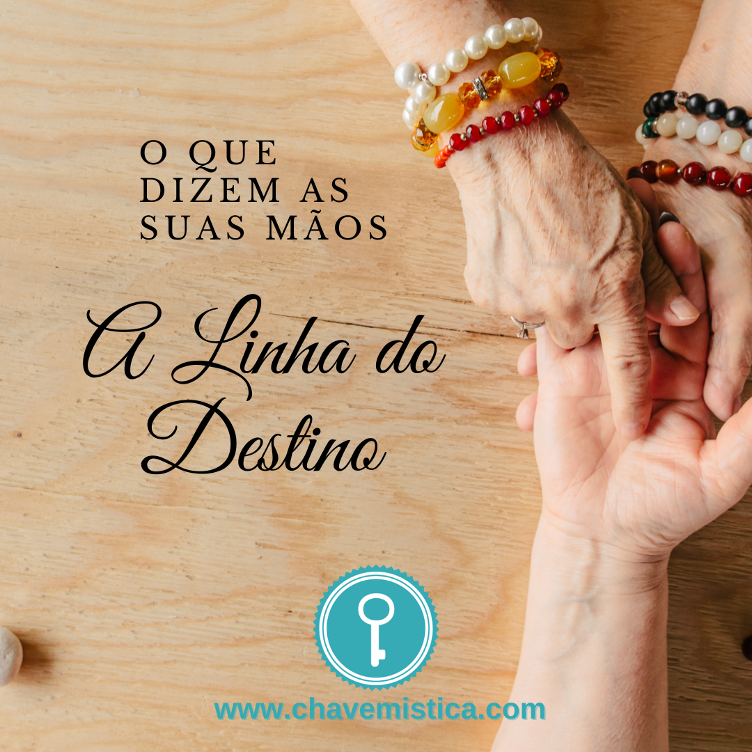 Sabia que tem o seu destino escrito nas linhas da sua mão? 🤚🏻 Neste artigo a consultora Raquel desvenda alguns segredos desta técnica milenar e dá-nos a conhecer a linha do destino. Descubra tudo aqui ⤵️ https://www.chavemistica.com/artigos/ A Equipa Chave Mística www.chavemistica.com