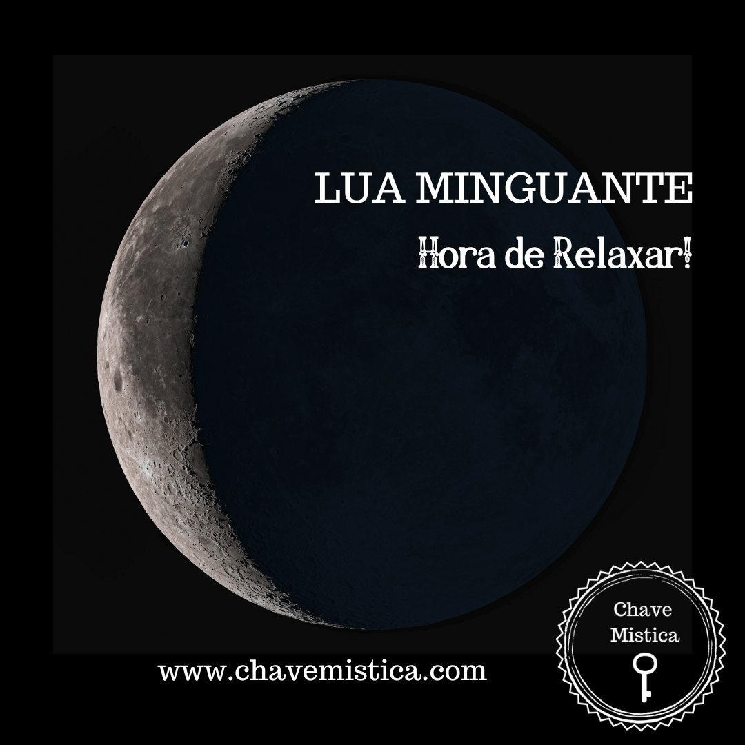 🌘 A Lua Quarto Minguante 🌜 representa o fim de um ciclo, momento de pausa, interiorização, descanso, enfim, uma boa fase para o recolhimento. 🌛 Neste artigo mostramos algumas características desta fase da lua e como a pode usar a seu favor. Venha descobrir aqui ⤵️ https://www.chavemistica.com/artigos/ A Equipa Chave Mística www.chavemistica.com