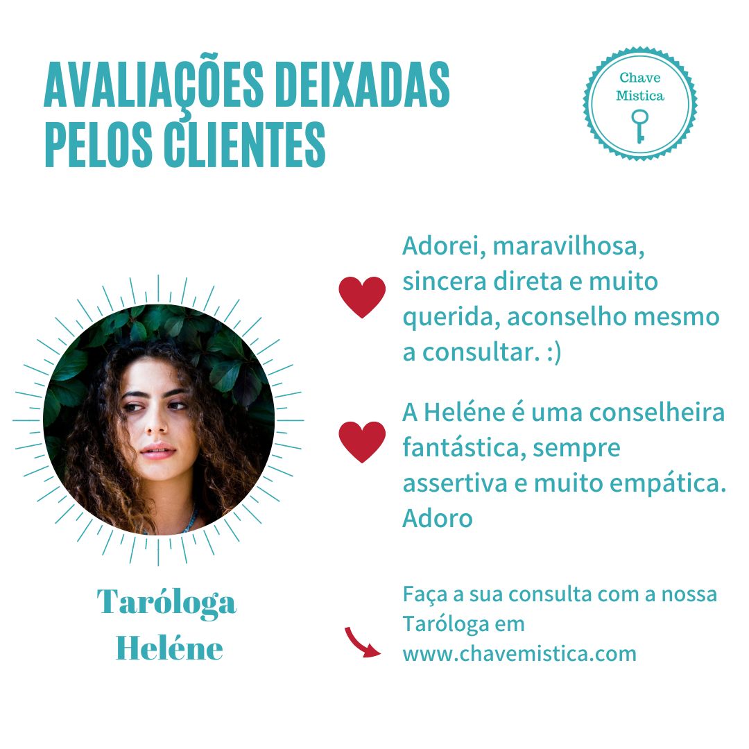 Nada melhor que testemunhos deixados pelos nossos clientes para o convencer a fazer a sua consulta de tarot connosco. 🔮 Faça a sua consulta com a nossa taróloga Heléne em www.chavemistica.com #taróloga #tarotonline #chavemistica #testemunho