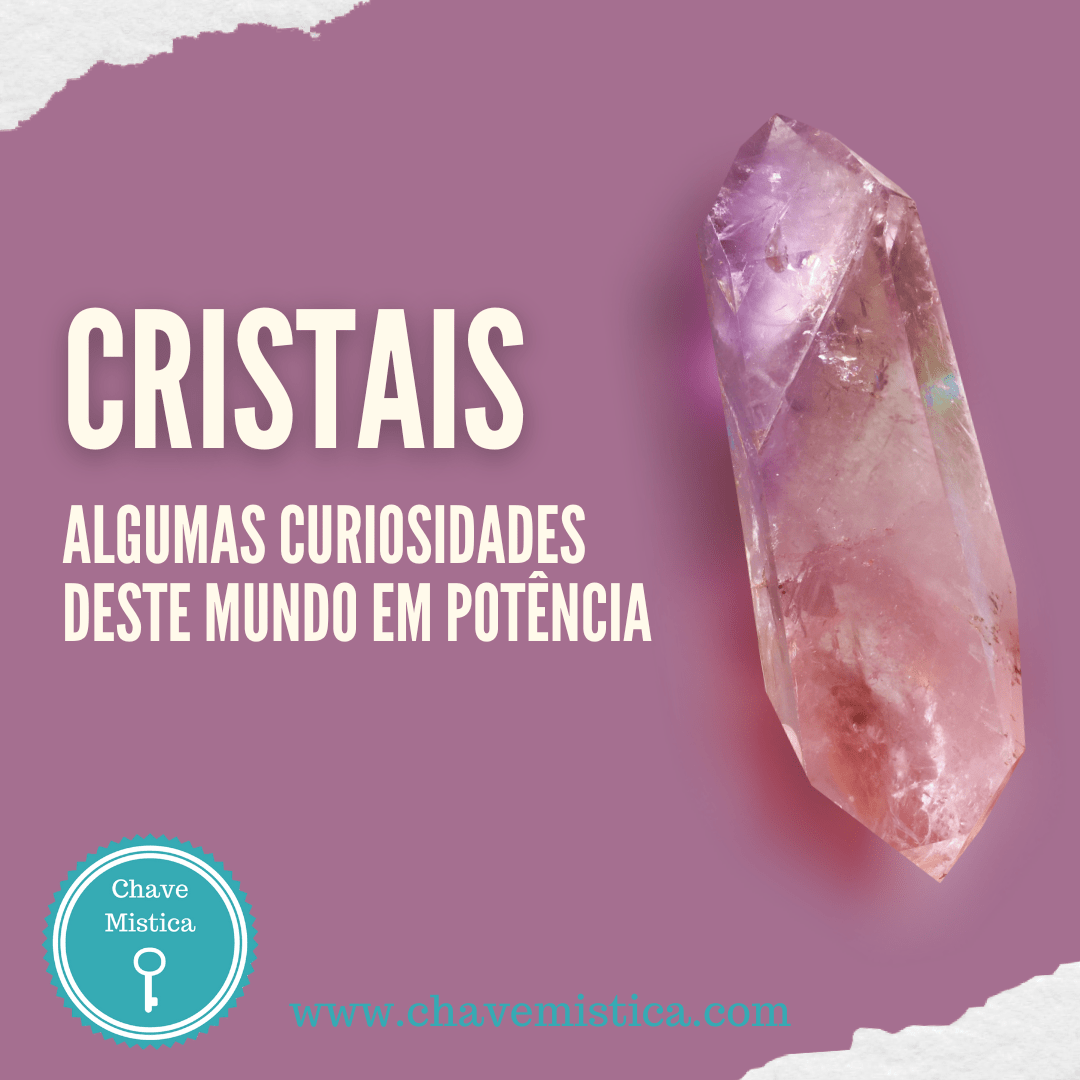 Na gíria achamos que tudo são pedras, mas na realidade existem cristais. 💎 Os cristais são compostos de diferentes materiais que se traduzem em diferentes cores, densidades e texturas. 💎 Neste artigo a nossa consultora Stella desvenda algumas curiosidades sobre esta matéria! Venha fazer esta viagem connosco! carregue no link 👇 https://www.chavemistica.com/artigos/ A Equipa Chave Mística www.chavemistica.com