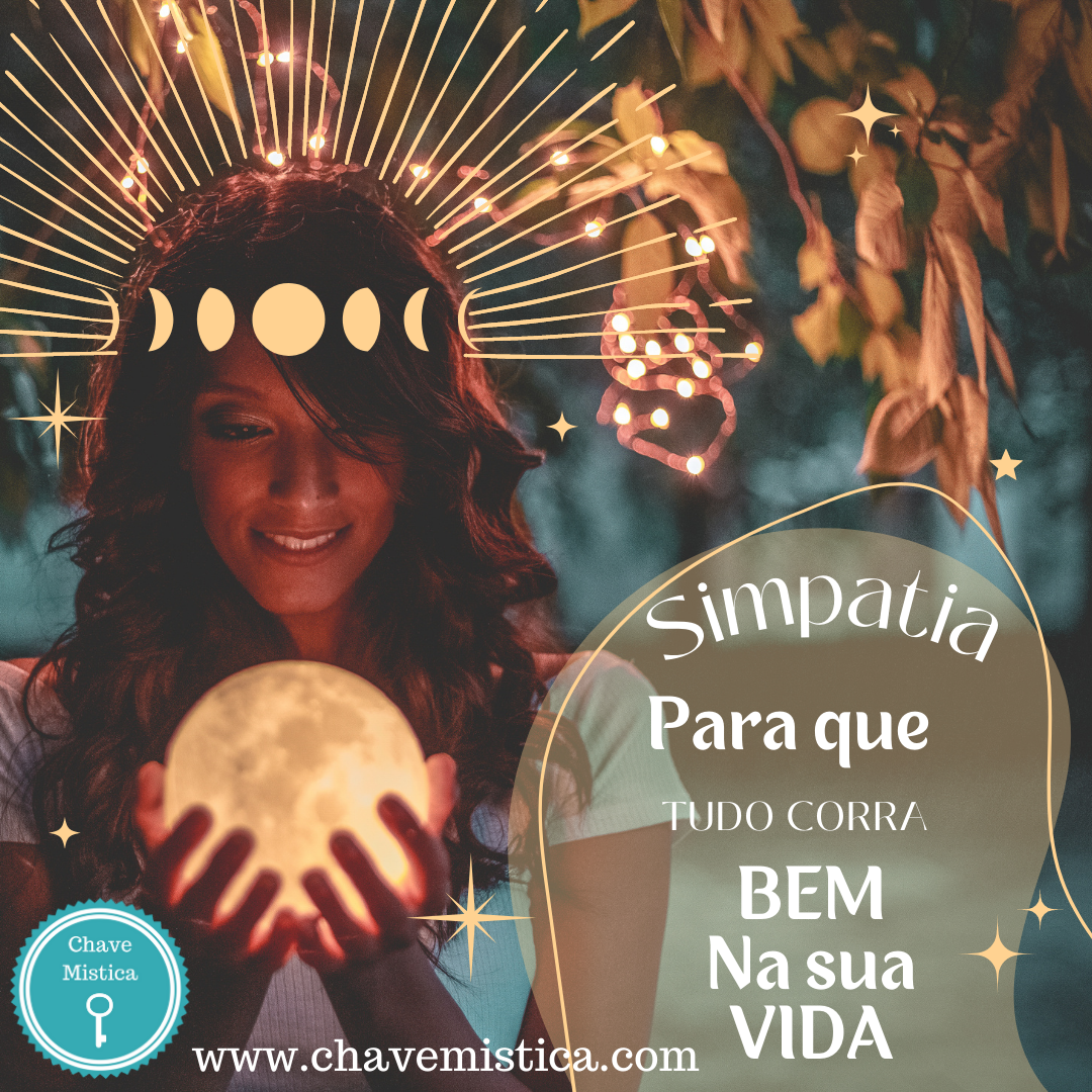 Naquelas alturas em que parece que a vida fica presa e que nada nos faz avançar, nada como termos uma ajuda da espiritualidade. Veja esta simpatia fácil e dinâmica de fazer, uma sugestão da nossa consultora Jacinta. Veja a receita completa no nosso blog 👉 https://www.chavemistica.com/artigos/ A Equipa Chave Mística www.chavemistica.com