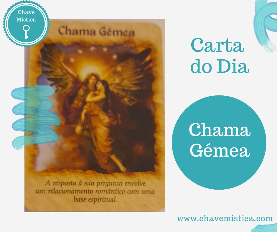 Carta Tarot para 17-05-2023 Chama Gémea Hoje os anjos pedem para que escreva uma carta ao seu anjo da guarda, onde expresse todos os seus sentimentos, pensamentos e perguntas que estão muitas vezes no seu íntimo. Peça, sobretudo, que afaste os pensamentos negativos. Termina a carta pedindo ao Anjo da Guarda que o prepare para conhecer a sua chama gémea ou a sua alma gémea. Taróloga Jacinta www.chavemistica.com