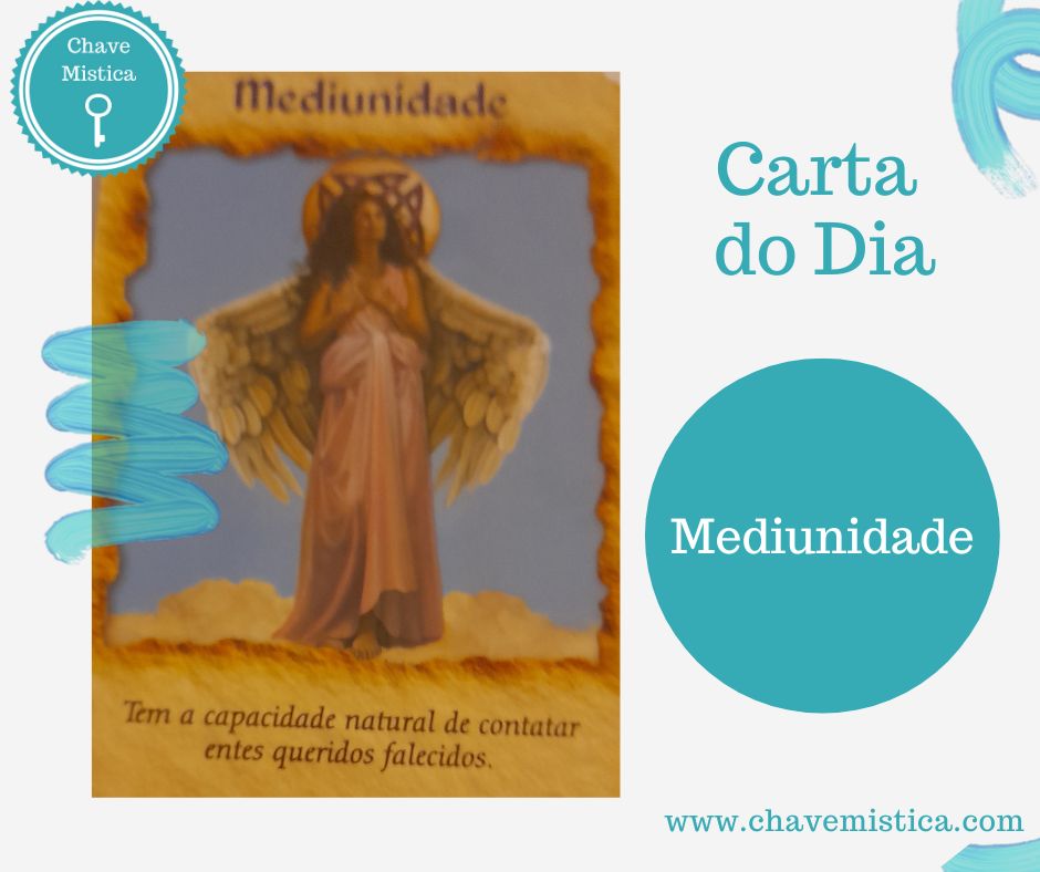 Carta Tarot para 21/05/2023 Mediunidade Hoje os anjos vêm pedir para ouvir mais o seu eu interior, pois lá poderá existir alguma mediunidade e poderá ouvir mensagens como amo-te, estou bem, tenho orgulho em ti ou algumas palavras benéficas para a sua vida. Taróloga Jacinta www.chavemistica.com