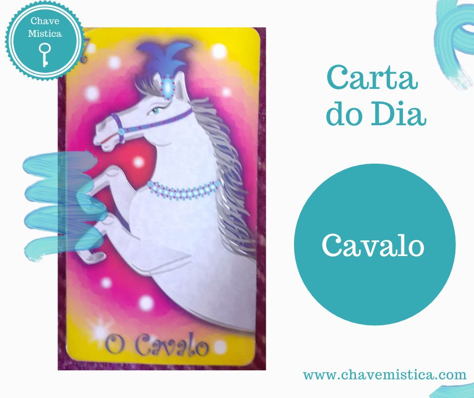 Carta Tarot para 29-05-2023 O Cavalo Situações que estavam há muito atrasadas terão desenvolvimentos rápidos. Taróloga Sherazade www.chavemistica.com