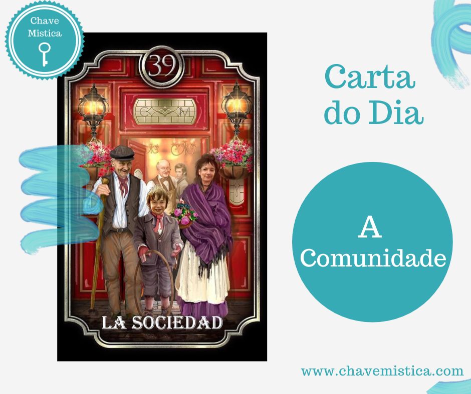 Carta Tarot para 19-06-2023 Comunidade Ninguém gosta não se sentir integrado no meio em que vive, em casa, com os vizinhos e até na sociedade. Hoje o que lhe é pedido é que se abra um pouco o mundo exterior. Esteja com amigos, faça alguma coisa em grupo. Faça algo diferente, que não seja sair de casa apenas porque tem de ir para o trabalho. Tarólogo Fábio www.chavemistica.com