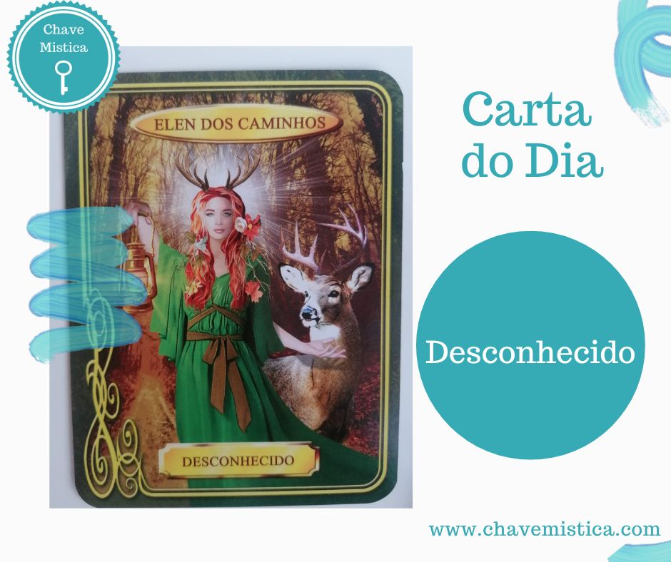 Carta Tarot para 16-06-2023 Elen dos Caminhos - Desconhecido Elen dos Caminhos traz-lhe a energia do desconhecido. O desconhecido é sempre temido, na maior parte das vezes, por não sabermos o que está para lá do ponto onde nos encontramos. É preciso uma grande dose de valentia para se lançar num caminho sem desfecho à vista. Assim é a nossa vida, sempre a conduzir-nos a novas e reveladoras travessias físicas e espirituais. Mesmo que por vezes a certeza de onde queremos chegar esteja em nós, noutras alturas precisamos simplesmente de ir em frente com uma venda nos olhos e confiar que o plano divino jamais nos abandona. Abrace o desconhecido. Taróloga Raquel www.chavemistica.com