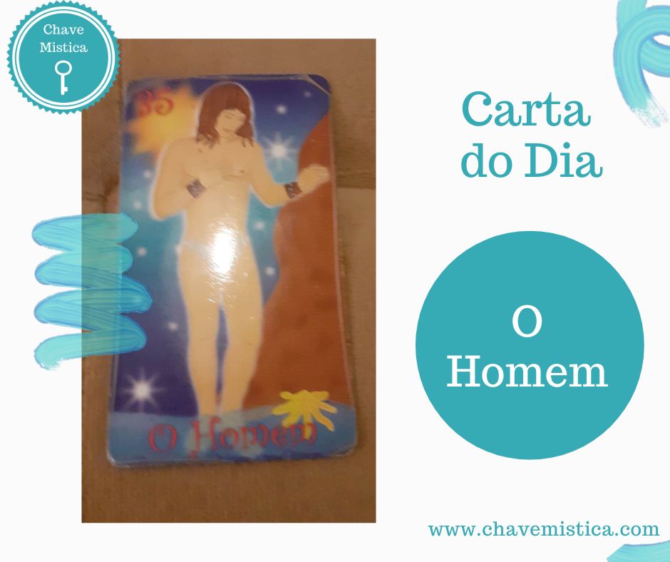 Carta Tarot para 26-06-2023 O Homem Dia para se priorizar e tomar consciência que a sua felicidade não é apenas uma questão de sorte, é uma responsabilidade sua! Tome as rédeas da sua vida! Taróloga Sherazade www.chavemistica.com