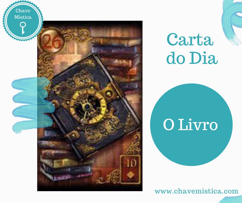 Carta Tarot para 08-10-2023 O Livro O conhecimento liberta. Aquela resposta que tanto necessita neste momento, resulta do estudo do autoconhecimento e da prática da autoanálise. Analise com sabedoria e prudência, antes de tomar alguma decisão precipitada. Momento de se ligar a tudo o que lhe traga novas experiências e conhecimento. Taróloga Sofia www.chavemistica.com