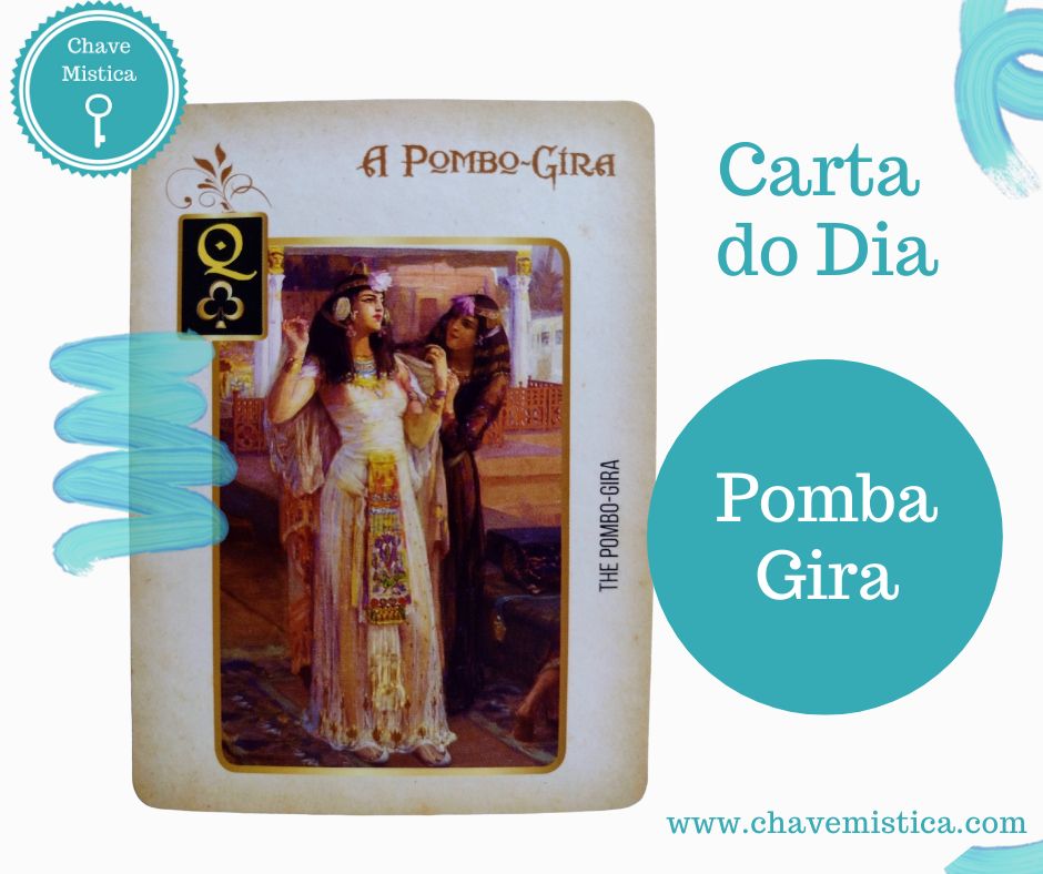 Carta Tarot para 30-09-2023 A Pombagira Hoje pode receber ajuda de uma mulher importante ou receber inspiração para ser uma pessoa influente. Respire fundo e mentalize que é autoconfiante, carismática, expressiva, otimista, líder, entusiasmada, magnética. Receba toda essa energia e a utilize para o bem de todos os envolvidos direta e indiretamente. Taróloga Aurora www.chavemistica.com