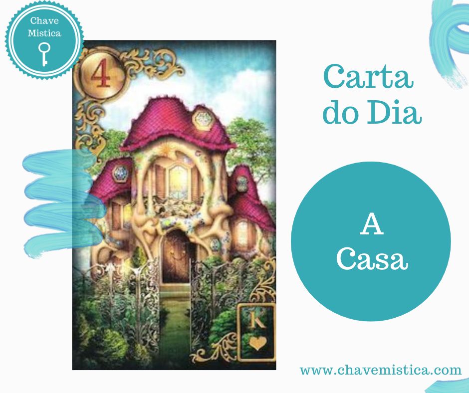 Aproveite o apoio familiar, afinidades e a confiança dos seus familiares. Esta carta representa assuntos ligados à família, vida doméstica, à própria casa e à vida material/afetiva dentro de sua casa. Indica um período confortável e seguro para si e familiares. Taróloga Katia