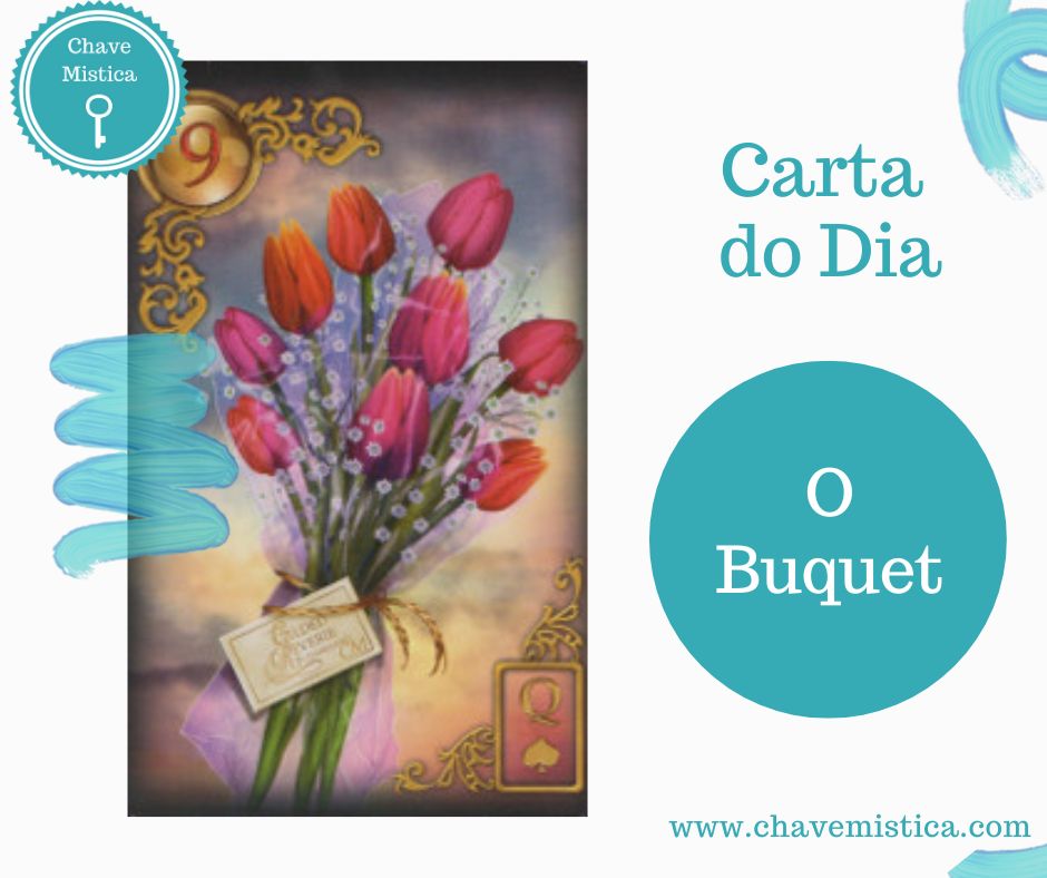 Carta Tarot para 01-11-2023 Boquet A carta mais positiva do baralho. Esta carta anuncia momentos de realizações, concretizações, momentos de felicidade alegria total. No amor, está carta representa felicidade entre o casal, alegria e boa sorte. Poderá vir uma surpresa a caminho na sua vida amorosa, aguarde. Se estiver solteiro/a alguém vai chegar na sua vida de repente trazendo muita harmonia e felicidade. Taróloga Kristy www.chavemistica.com