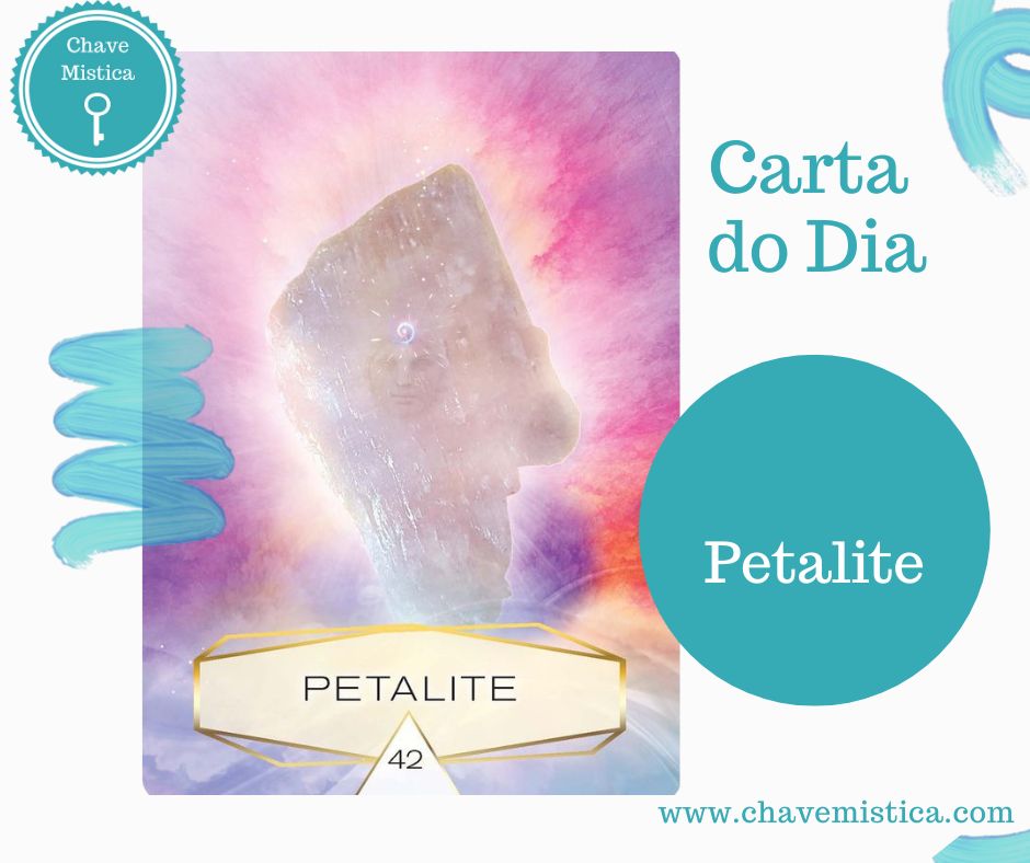 Carta Tarot para 26-11-2023 Petalite Quando você fica atolado em todos os detalhes e complexidades de uma situação, é preciso paciência e capacidade de dar um passo atrás e observar o panorama geral em ação. Ao pretender a abundância, há momentos em que você pensa que tem todas as respostas, ou acredita que sabe “como” chegar a uma meta ou resultado, quando na verdade não sabe. O universo deve fazer a sua parte, e isso significa que você não precisa ter medo! Mesmo os contratempos temporários levarão a grandes vitórias se você evitar reagir às condições temporárias que surgem quando você faz mudanças e procura por algo maior. Há um ditado: novo nível, novo demônio. Imagine isso relacionado à sua própria resistência à grandeza. O Espírito Petalita diz para confiar e observar e para se lembrar, na posição do Observador, que tudo é interessante. Taróloga Raquel www.chavemistica.com