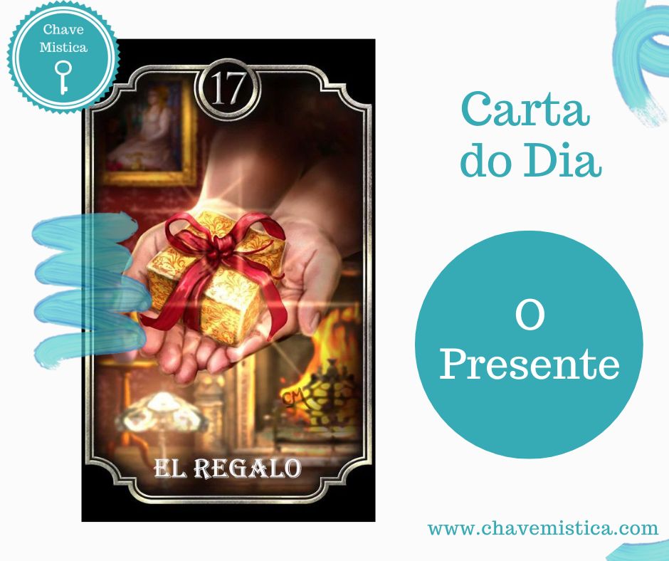 Carta Tarot para 15-11-2023 Hoje esteja atento porque a vida pode trazer-lhe algo de bom, pode ser um presente ou pode ser uma resposta a algo de forma inesperada. Esteja sempre atento ao que lhe é oferecido, mesmo que de uma forma personificada. Agora tenha atenção que alguns presentes podem ser oferecidos por uma motivação oculta e interesseira. Tarólogo Fábio www.chavemistica.com