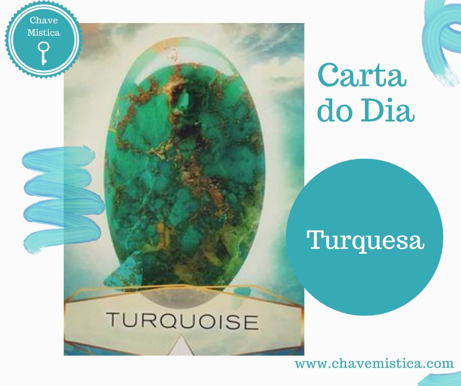 Carta Tarot para 23-11-2023 Turquesa Cada um de nós pode experimentar o mesmo evento de forma diferente, porque todos nós temos diferentes pontos de vista. Saiba também que, à medida que você muda, a sua perspectiva também muda, e a mensagem que a Turquoise Spirit tem para si é que você pode mudar a sua história. Mudar o que aconteceu no passado a qualquer momento. Agora é o momento em que deve escolher quais os detalhes em que se quer focar e como pretende interpretar os eventos, pois neste momento está a ser encorajado a reivindicar o seu poder como contador de histórias. Não se engane, contar histórias é um poder incrível, pois ninguém pode tirar sua verdade de si mesmo. No entanto está prestes a descobrir que tem mais ângulos do que imaginava. Tal como um cristal tem várias também você múltiplas facetas por descobrir e explorar.  Taróloga Raquel www.chavemistica.com