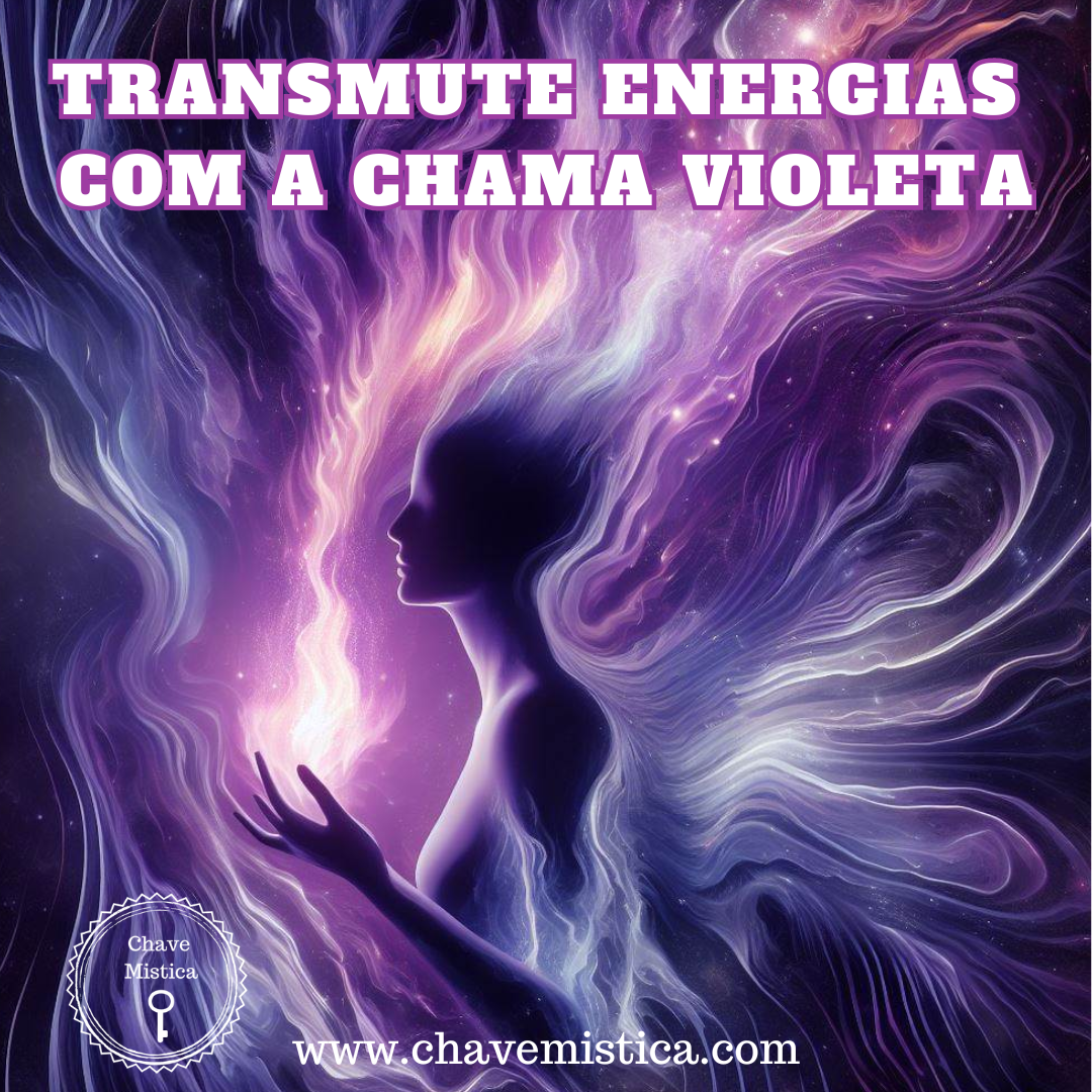 A Chama Violeta é uma ferramenta divina para transmutar energias negativas, densas, desequilibradas, tóxicas, carmas; e foi disponibilizada à humanidade em 1930 por Saint Germain, que é um ser de grande evolução espiritual. Para saber mais sobre esta técnica revolucionaria leia o nosso artigo desta semana no nosso blog: https://www.chavemistica.com/artigos/ A Equipa Chave Mística www.chavemistica.com