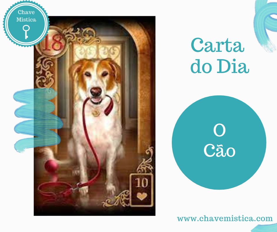 Carta Tarot para 16/01/2024  O Cão Se está a passar por algumas dificuldades pode contar com ajuda de amigos verdadeiros e fiéis a si. Para quem está só pode surgir a aproximação de uma pessoa que poderá começar um relacionamento por amizade e construir algo mais firme. Quem está num relacionamento este traz confiança e honestidade. Taróloga India www.chavemistica.com